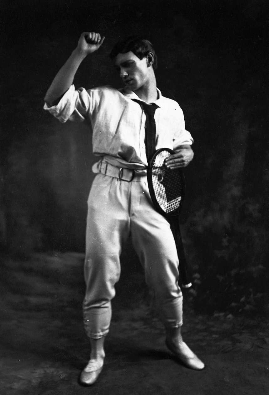 Vaslav Nijinsky i Ballet Jeux av Claude Debussy av Charles Gerschel
