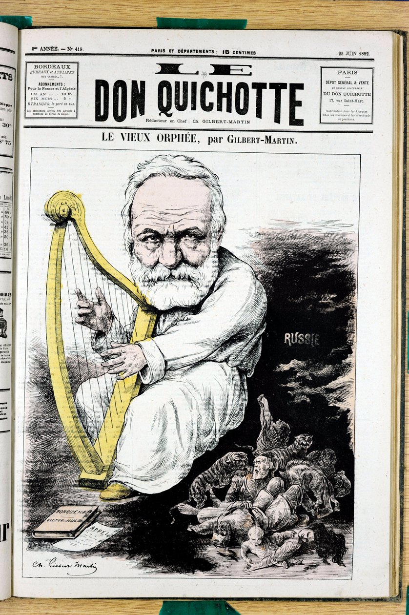 Omslag til "" The Don Quixote"", nummer 418, Satirical in Colors av Charles Gilbert Martin