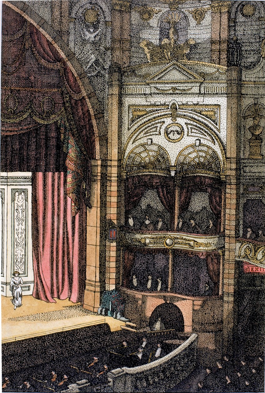 Colosseum (blekk og akvarell på papir) av Charles Ginner