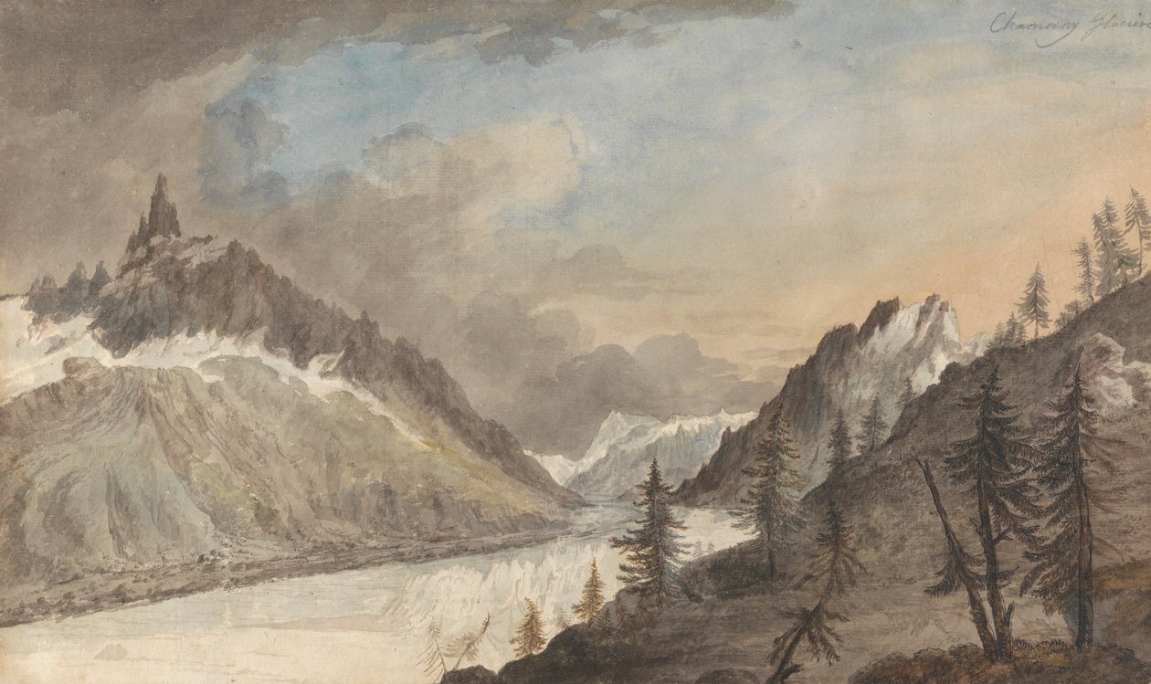 Chamonix, Mer de Glace av Charles Gore