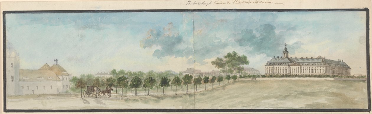 Hubertusburg slott av Charles Gore