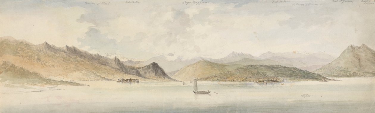 Lago Maggiore og Borromeo-øyene av Charles Gore