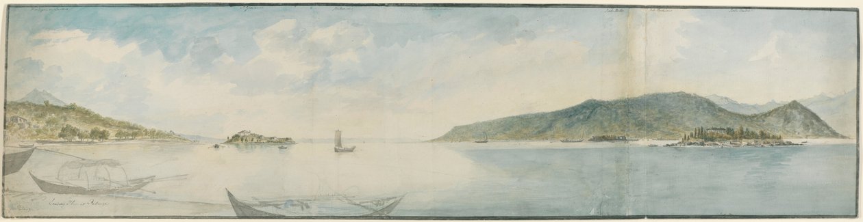 Landingsplass ved Pallanza av Charles Gore