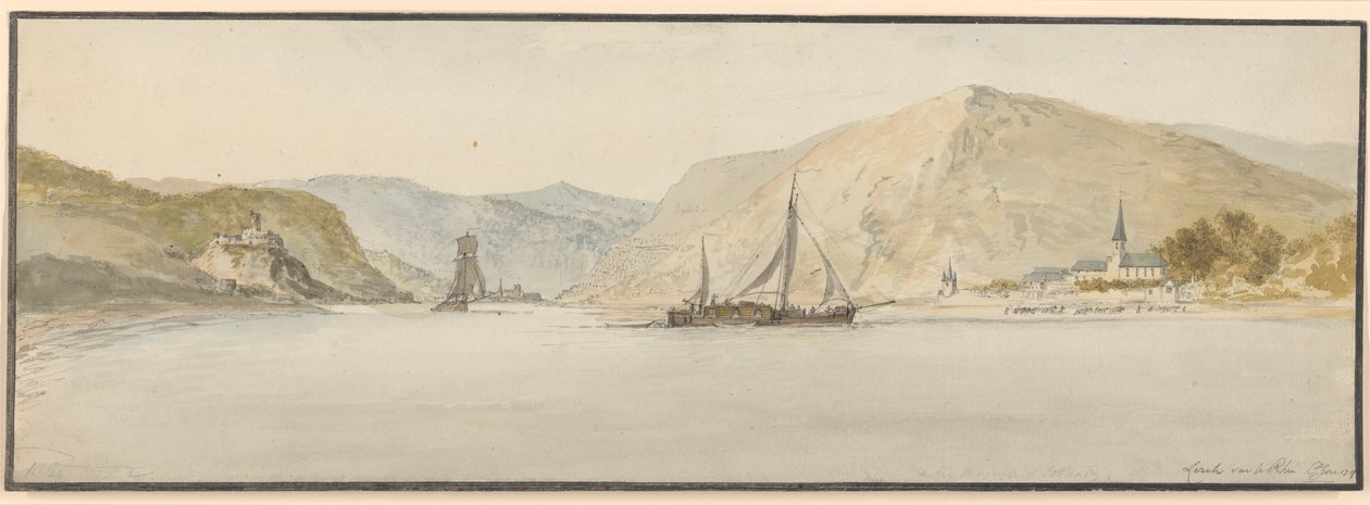 Lorch ved Rhinen av Charles Gore