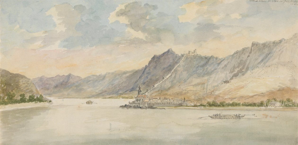 Utsikt over Dürrenstein av Charles Gore