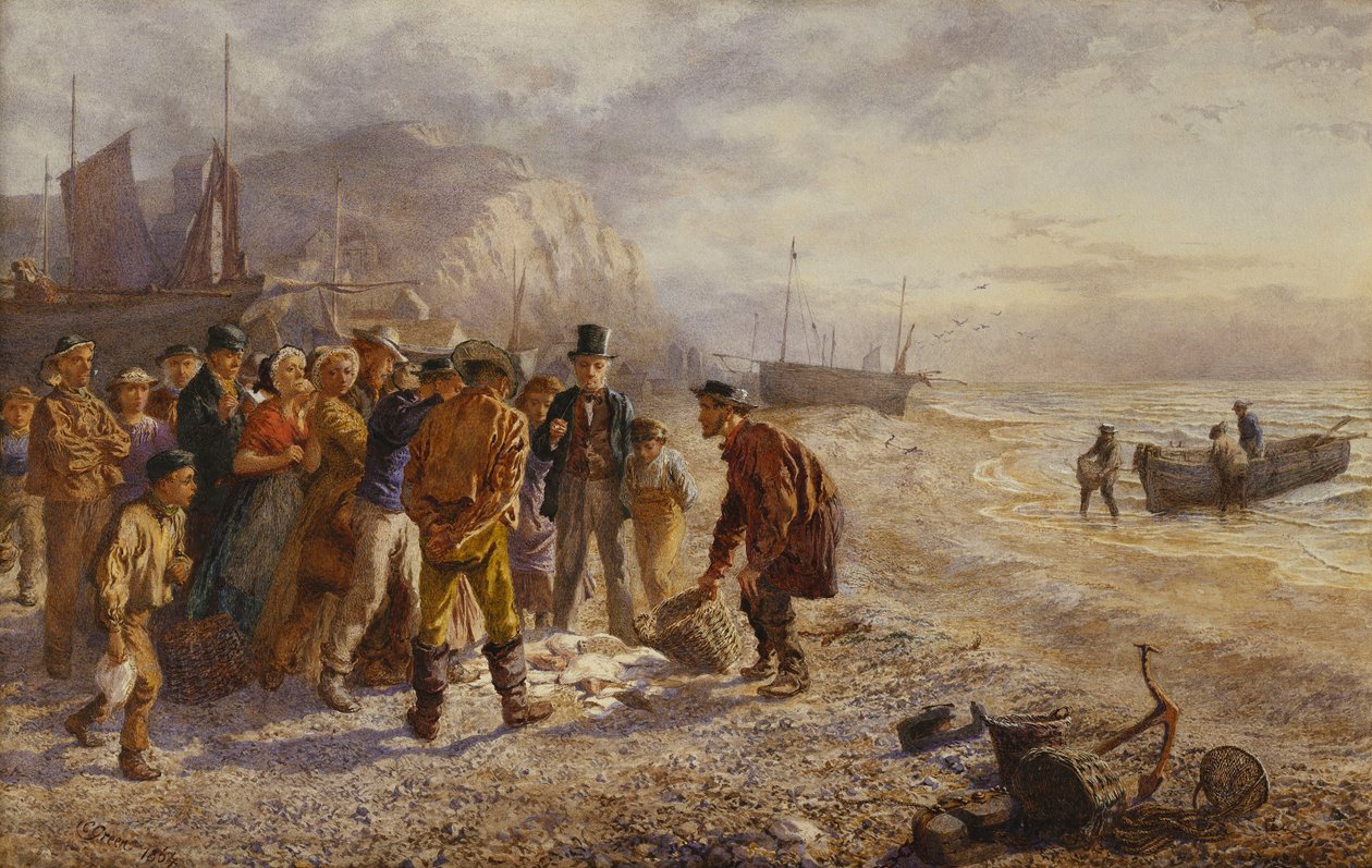 Auksjonen, 1864 av Charles Green