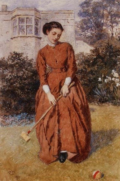 Krokketspilleren av Charles Green