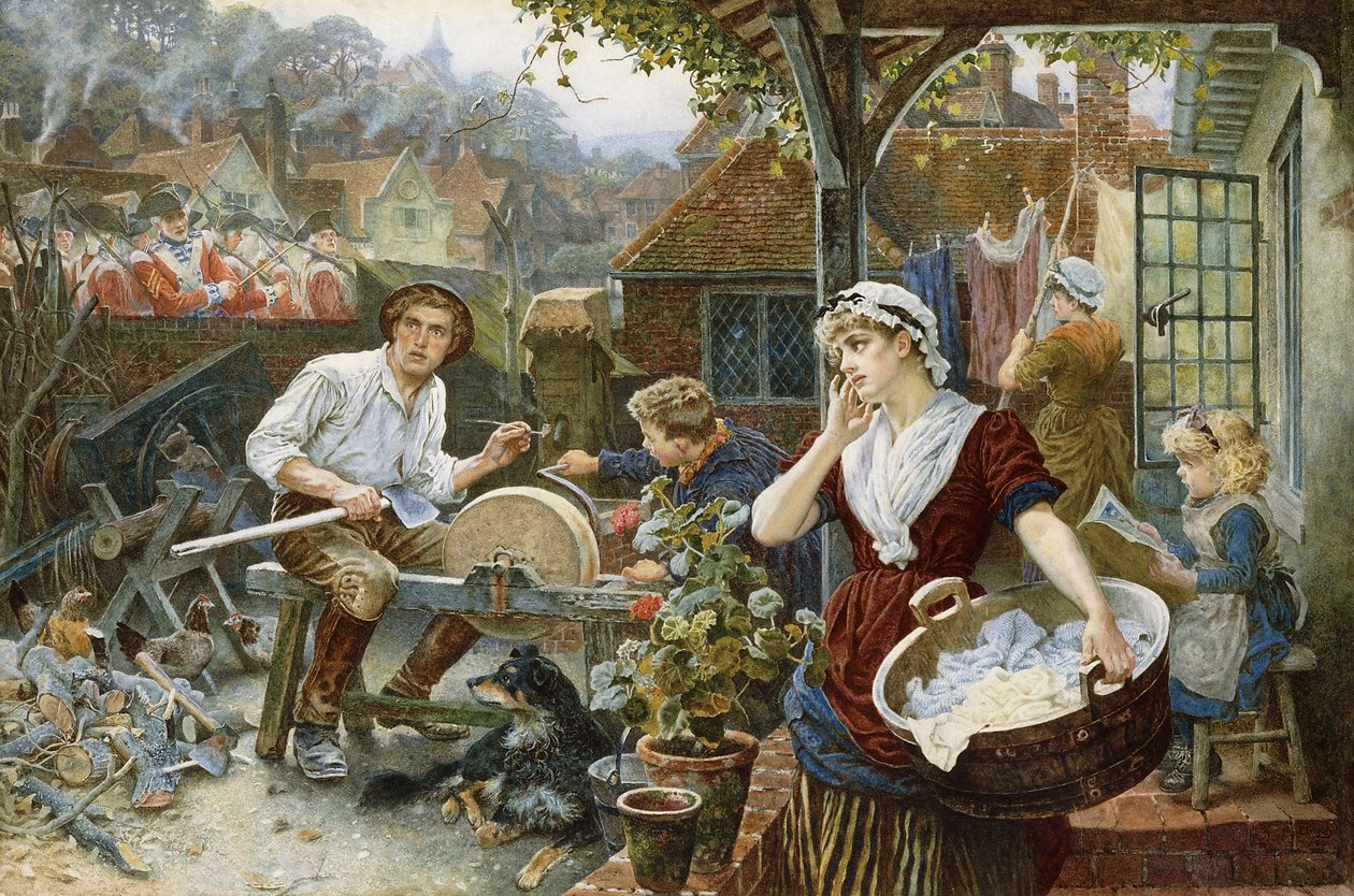 Desertøren, 1884 av Charles Gregory