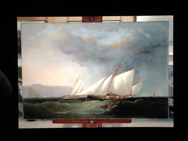 Yachtracing av Charles Gregory