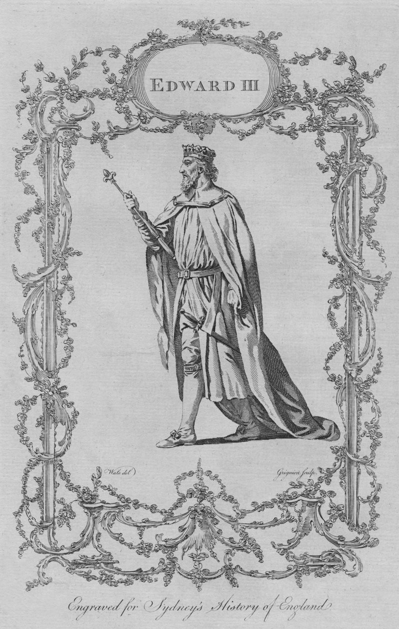 Edvard III, 1773. av Charles Grignion