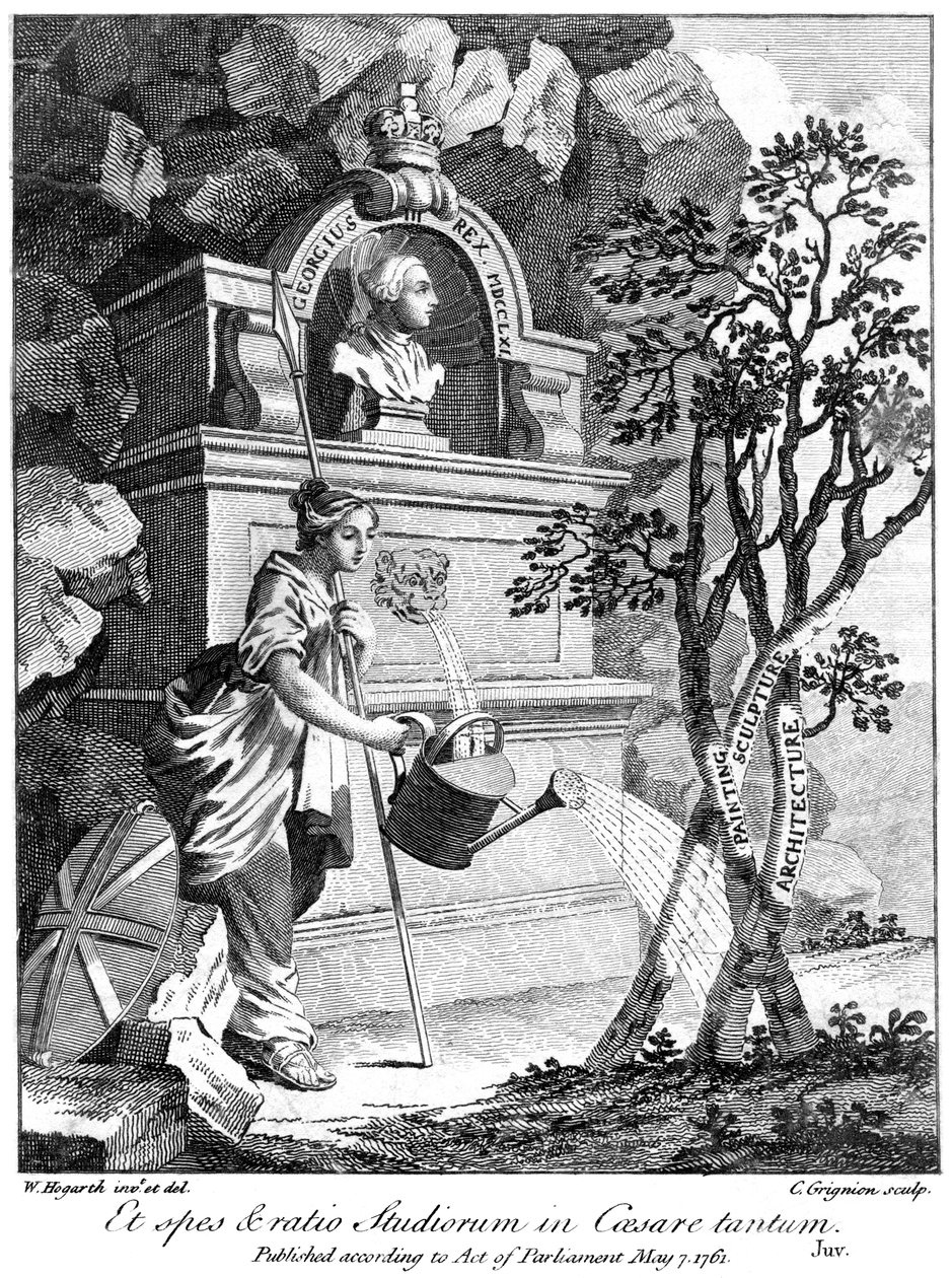 George III av Storbritannia, 1761 av Charles Grignion