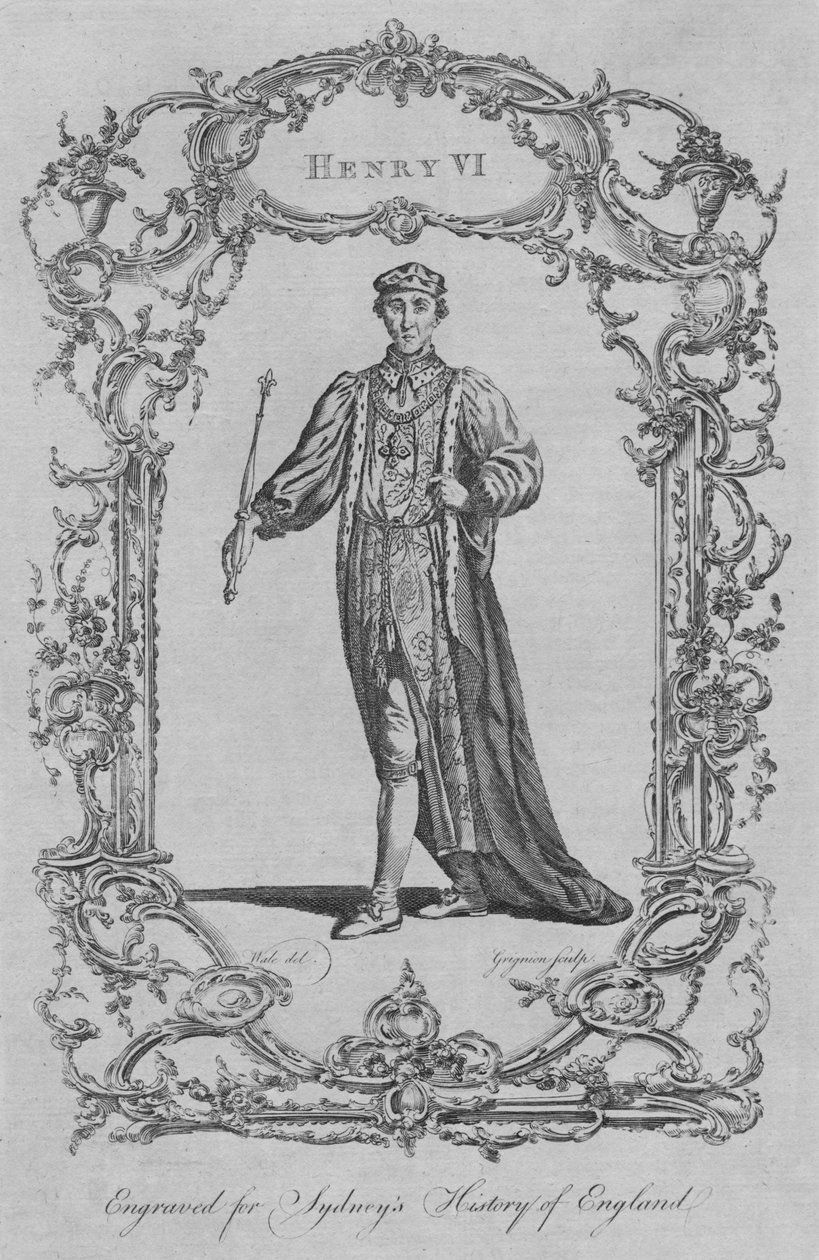 Henry VI, 1773. av Charles Grignion