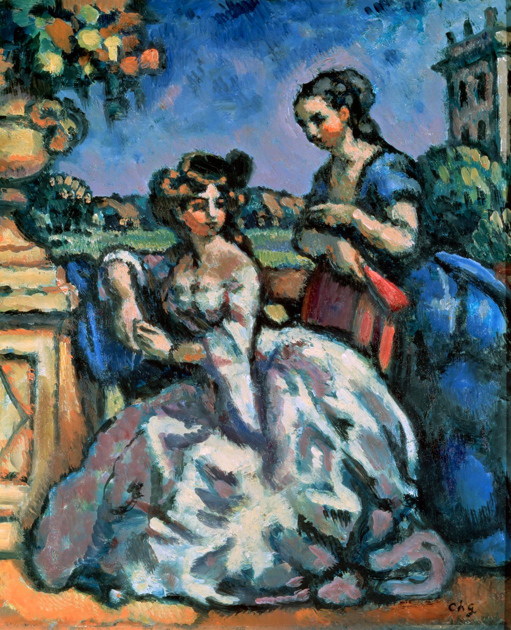 The Terrace, 1909. av Charles Guerin