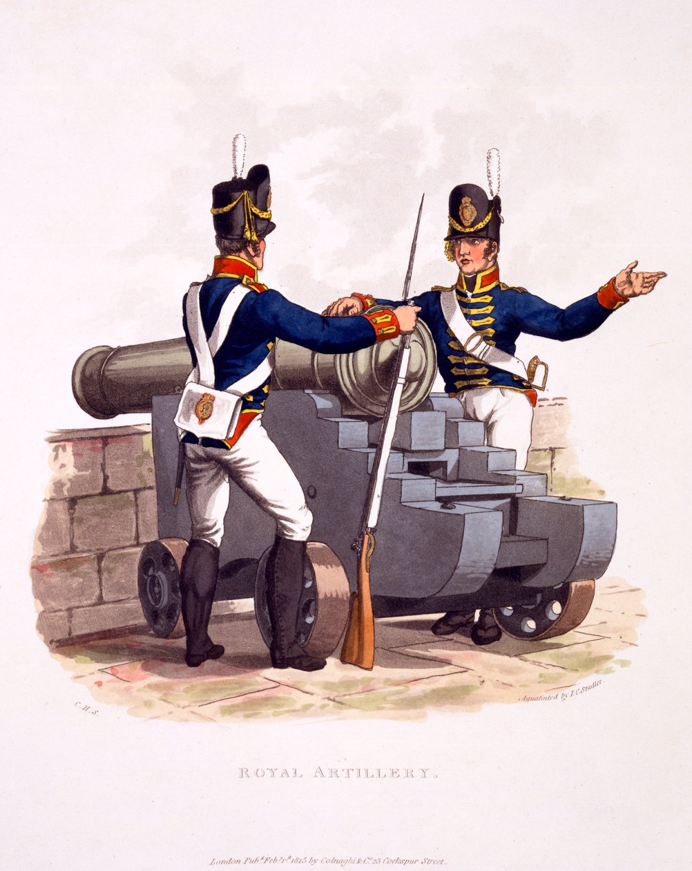 Uniform of the Royal Artillery, fra 