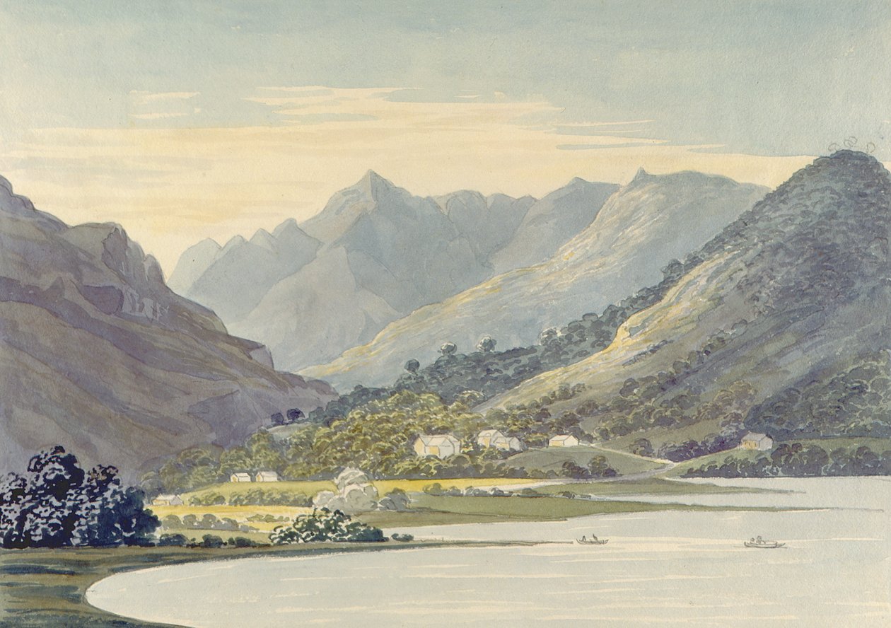 Visninger - England og Wales - Vol. 1 (wc og grafitt på papir) av Charles Hamilton Smith