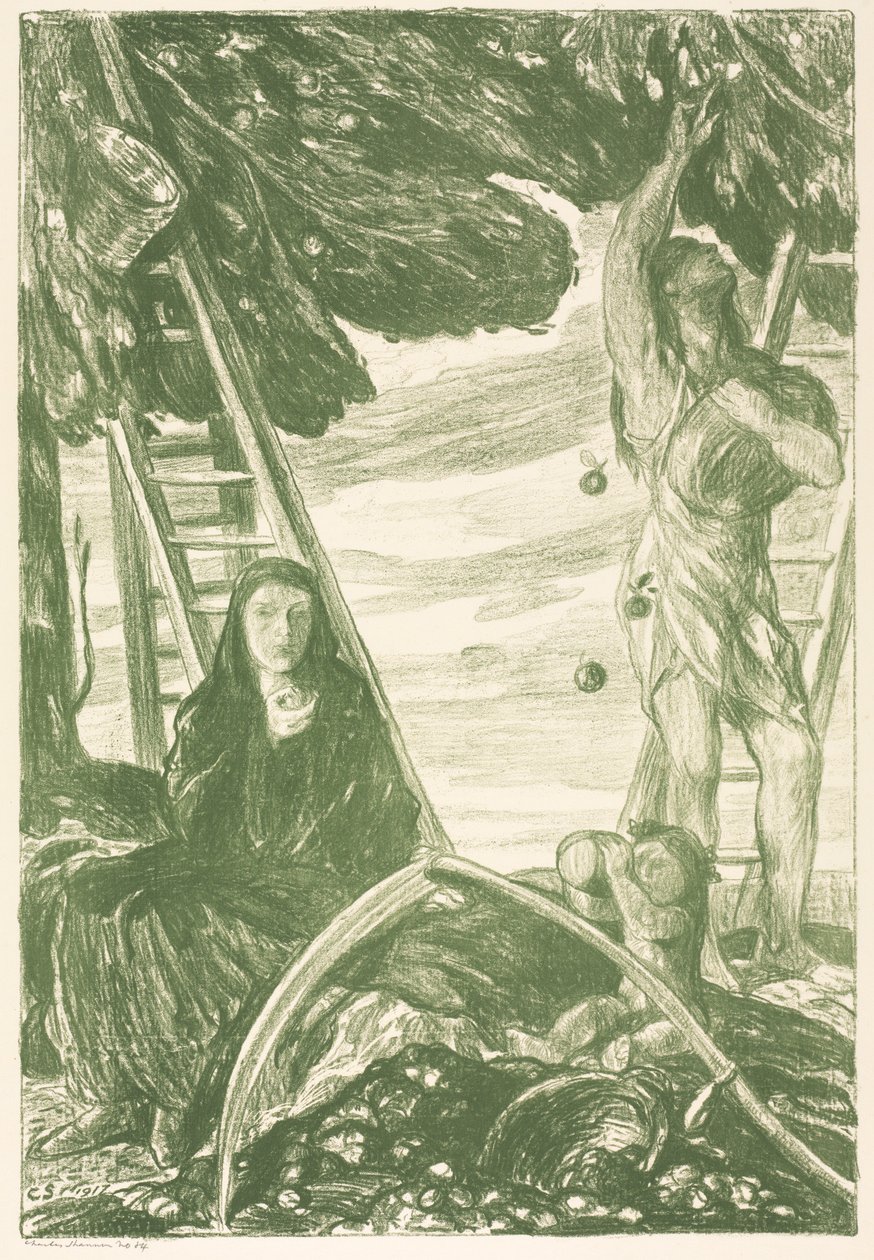 Høst, 1917. av Charles Haslewood Shannon