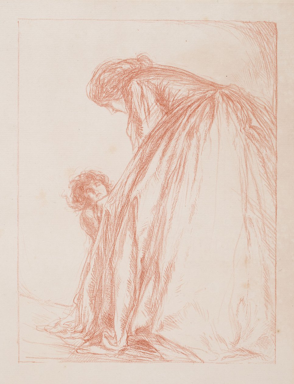 Mor og barn av Charles Haslewood Shannon
