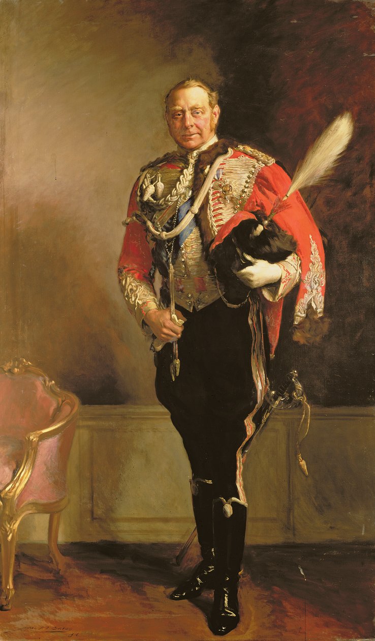 Portrett av Hugh Cecil Lowther, 5. jarl av Lonsdale, 1916 av Charles Haslewood Shannon