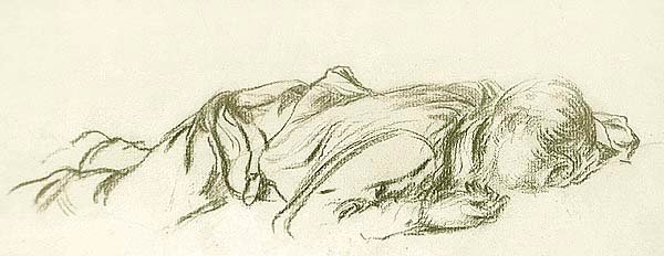 Sovende gutt av Charles Haslewood Shannon
