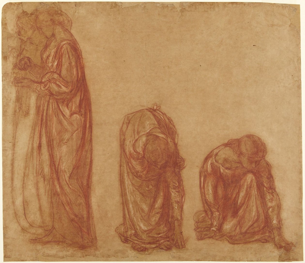 Studier av kvinner i drakter av Charles Haslewood Shannon