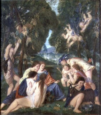 Barndommen til Bacchus av Charles Haslewood Shannon