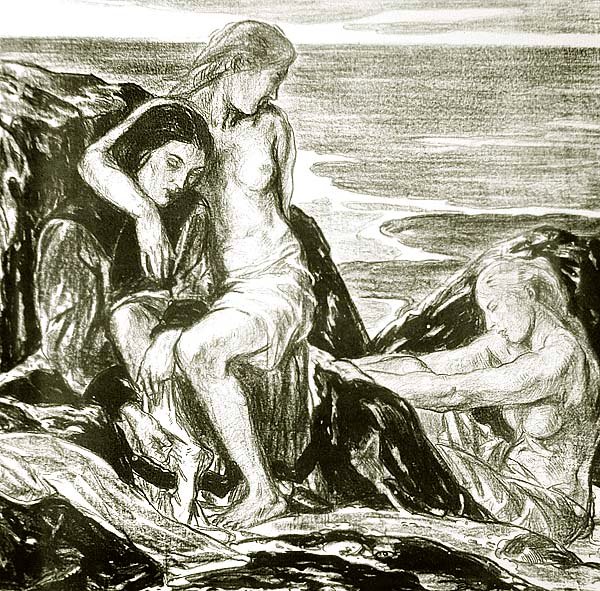 Ebbe tidevannet av Charles Haslewood Shannon