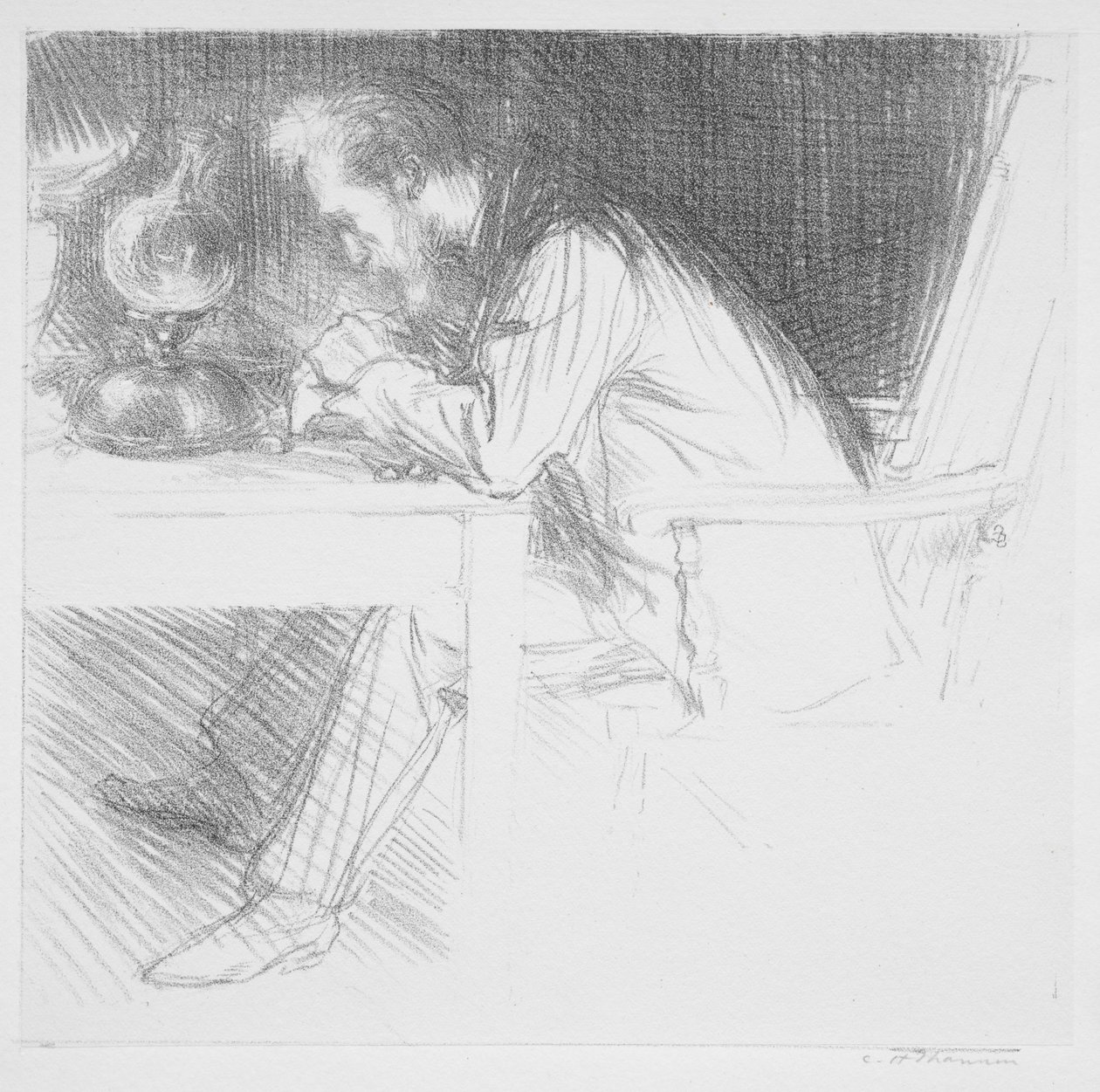 Charles Ricketts av Charles Hasslewood Shannon