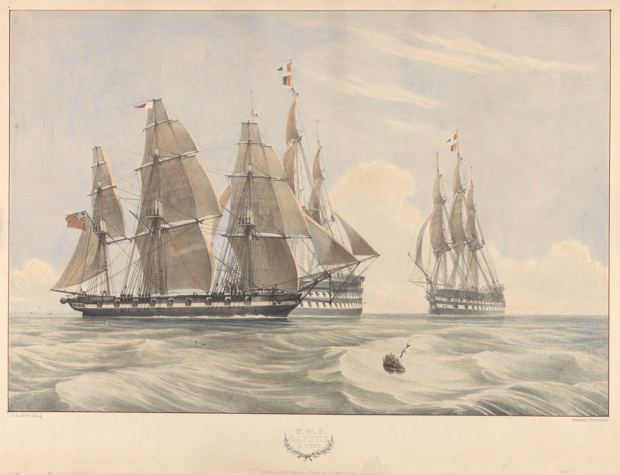  av Charles Henry & Hullmandel Charles Joseph (1789 1850) Seaforth