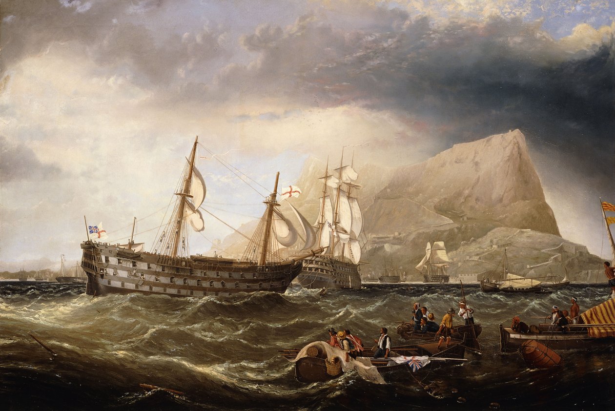 Frakt fra Gibralter, 1877 av Charles Henry Miller