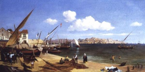 Havnen, Lisboa av Charles Henry Seaforth
