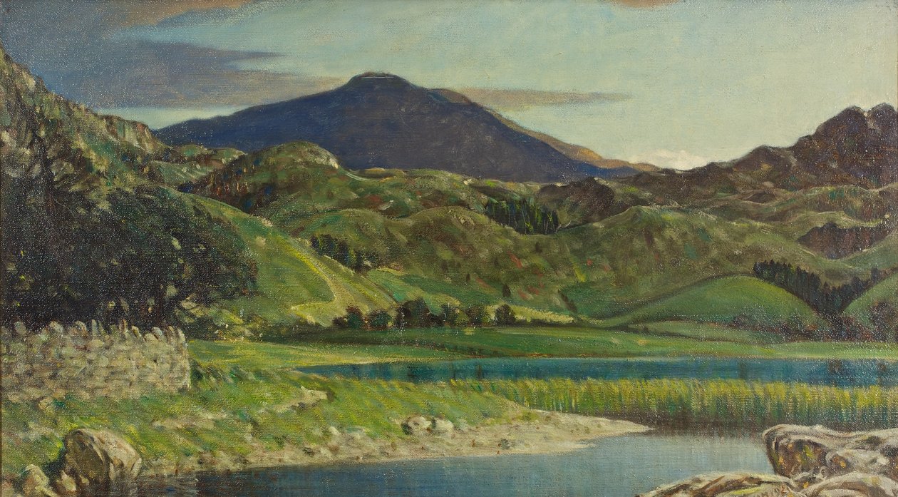 Watendlath Tarn, nær Keswick, 1919 av Charles John Holmes