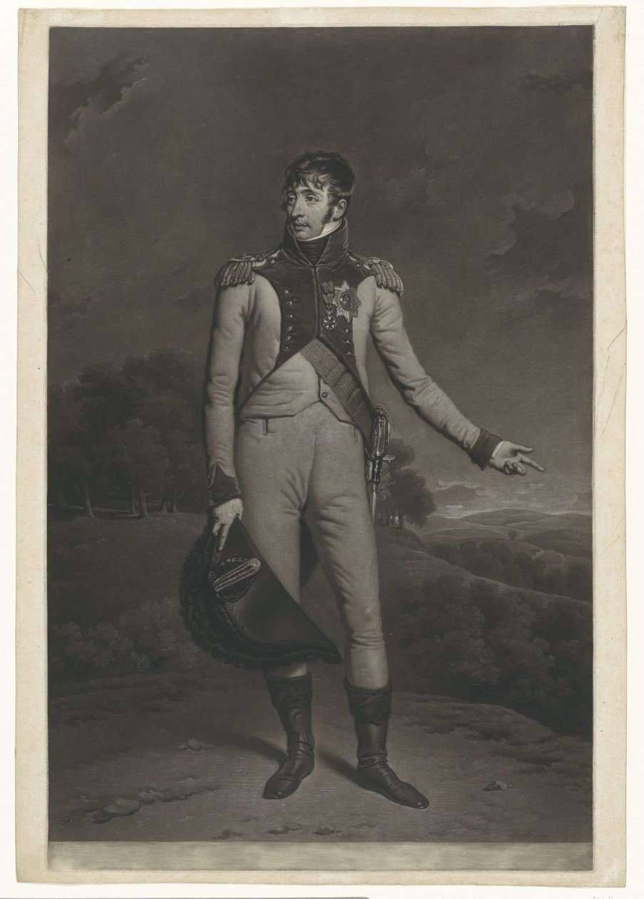 Portrett av Louis Napoleon, konge av Holland av Charles Howard Hodges