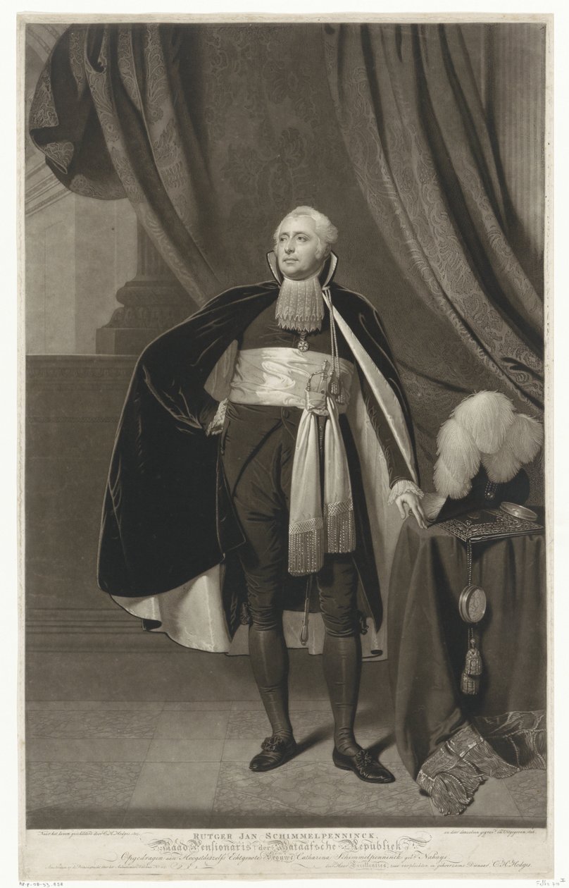 Portrett av Rutger Jan Schimmelpenninck av Charles Howard Hodges