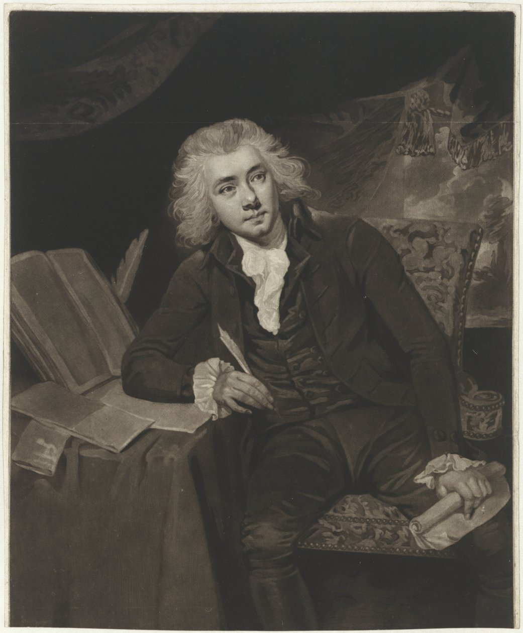 Portrett av William Wilberforce av Charles Howard Hodges