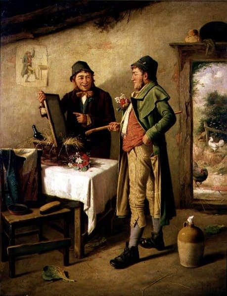 Beundrer hans refleksjon av Charles Hunt