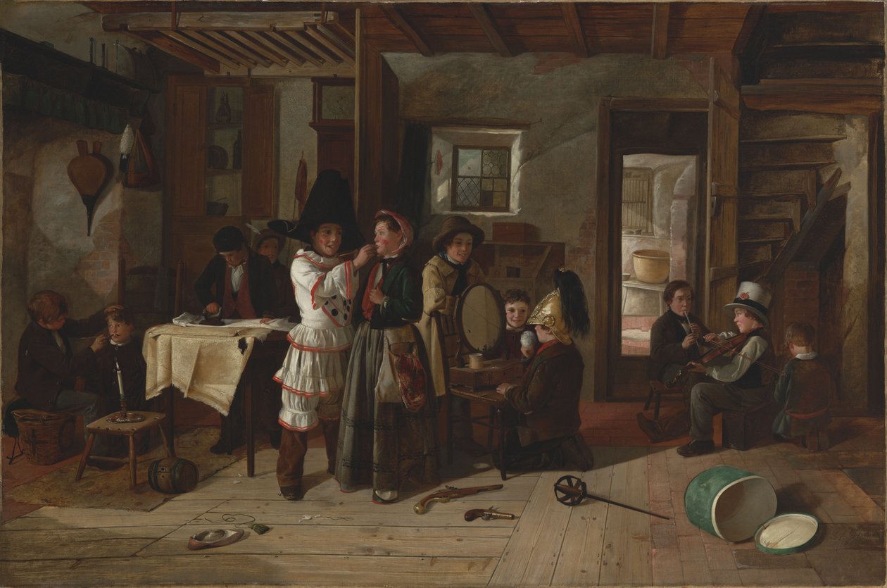 Påkledning til stykket av Charles Hunt