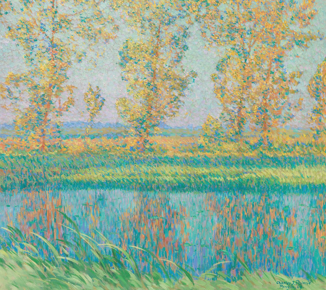 Sommerlandskap av Charles J. Palmie