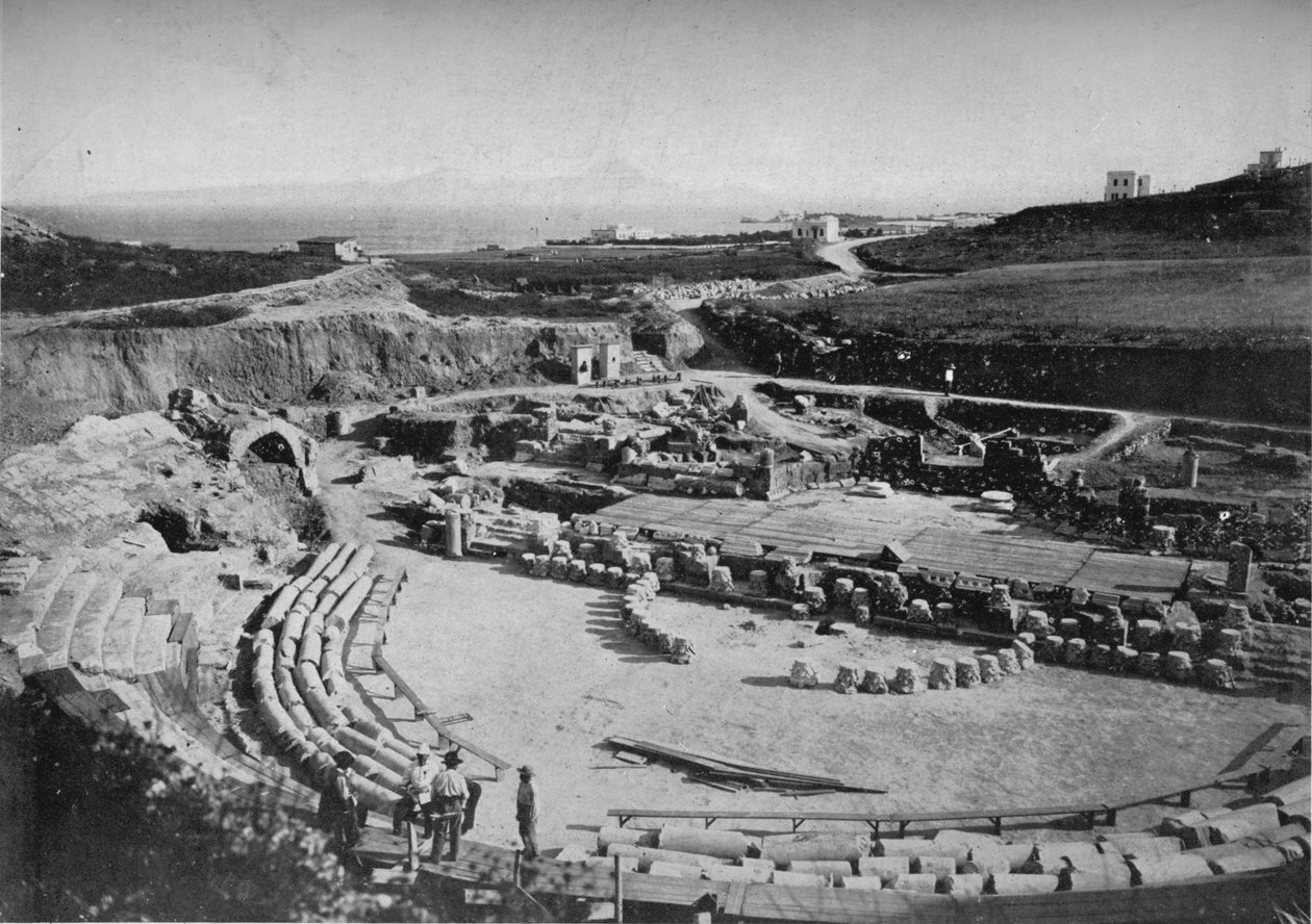 Kartago. Amfiteateret, c1913 av Charles J. S. Makin