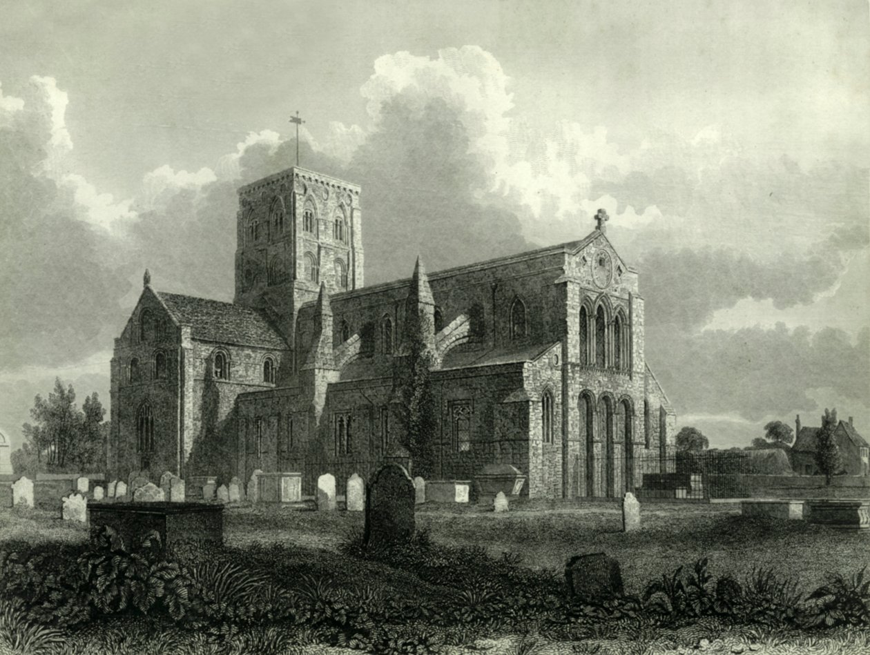 New Shoreham kirke, 1835. av Charles J. Smith