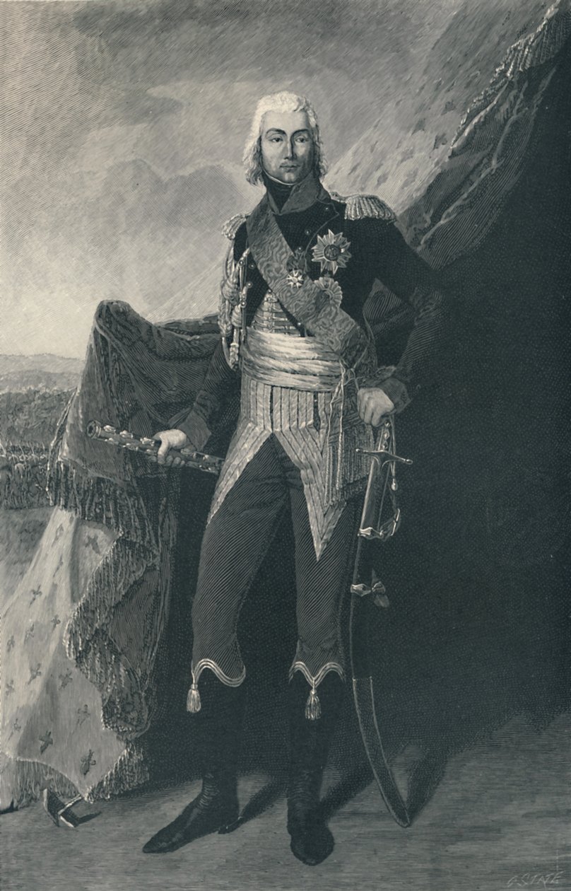 Marskalk Jean-Baptiste Bessières, hertug av Istria, c1800, 1896 av Charles J. State