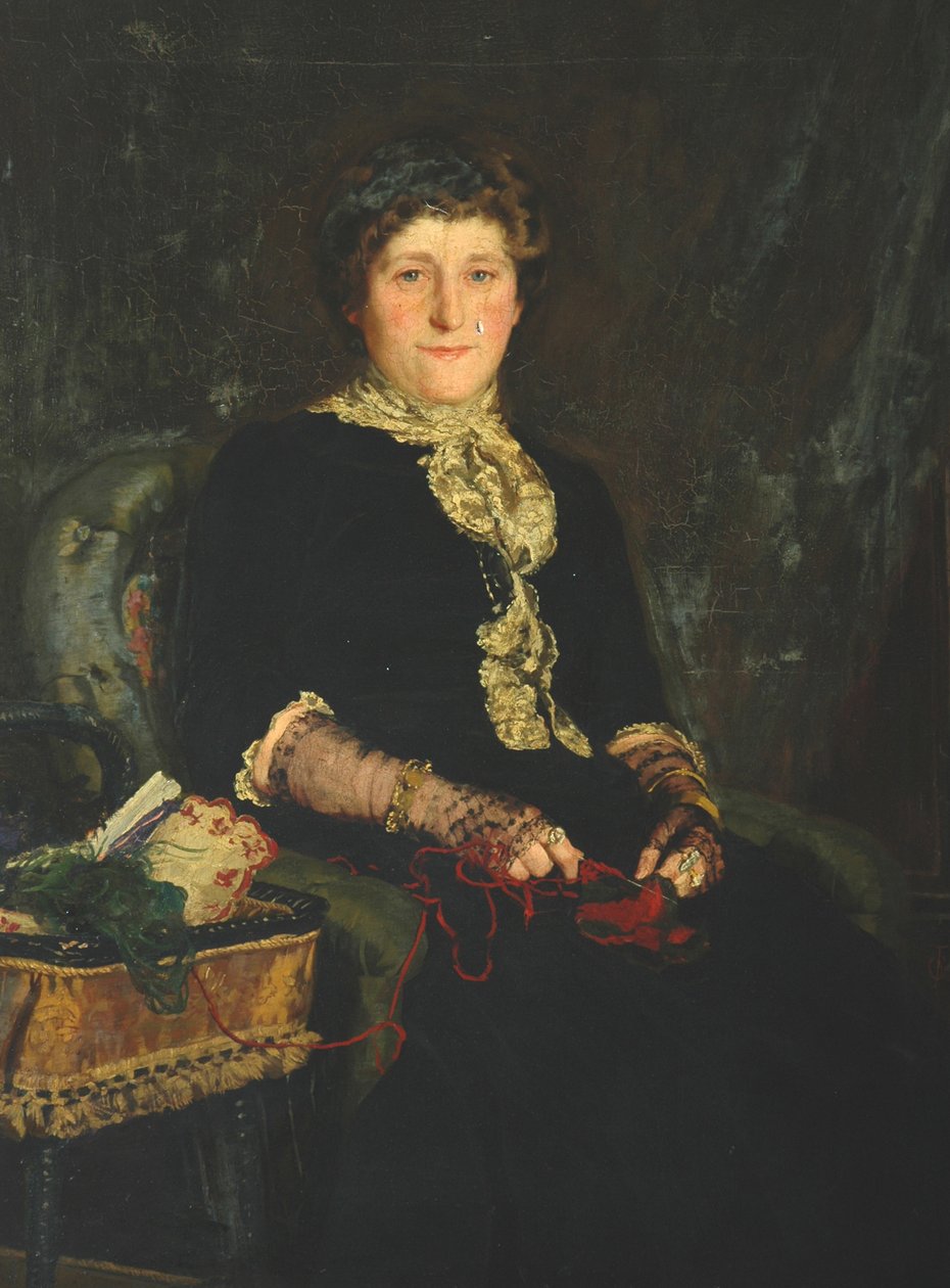 Fru Rufus Mitchell av Charles James