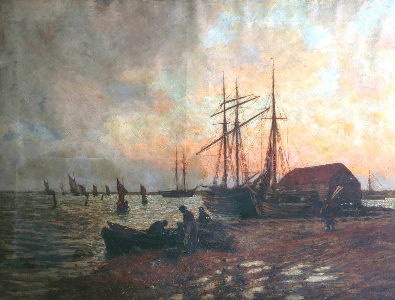 Retur av båten, Shoreham av Charles James