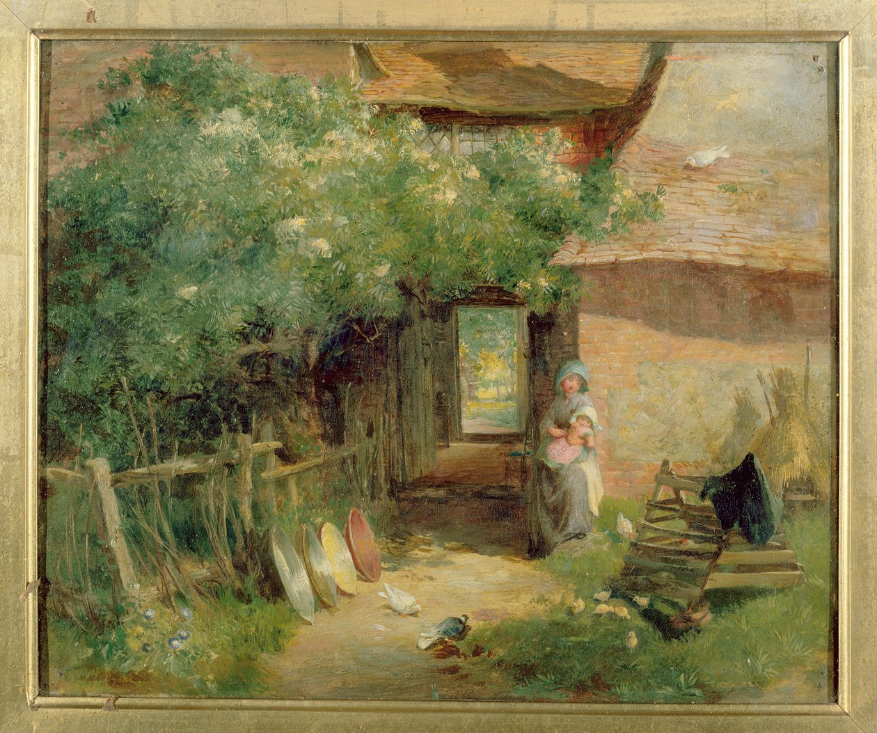En hyttehage av Charles James Lewis