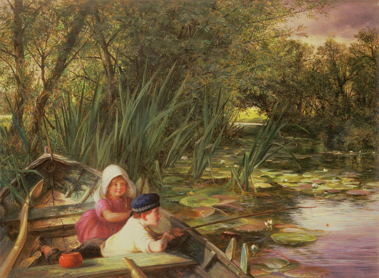 Venter på en matbit av Charles James Lewis