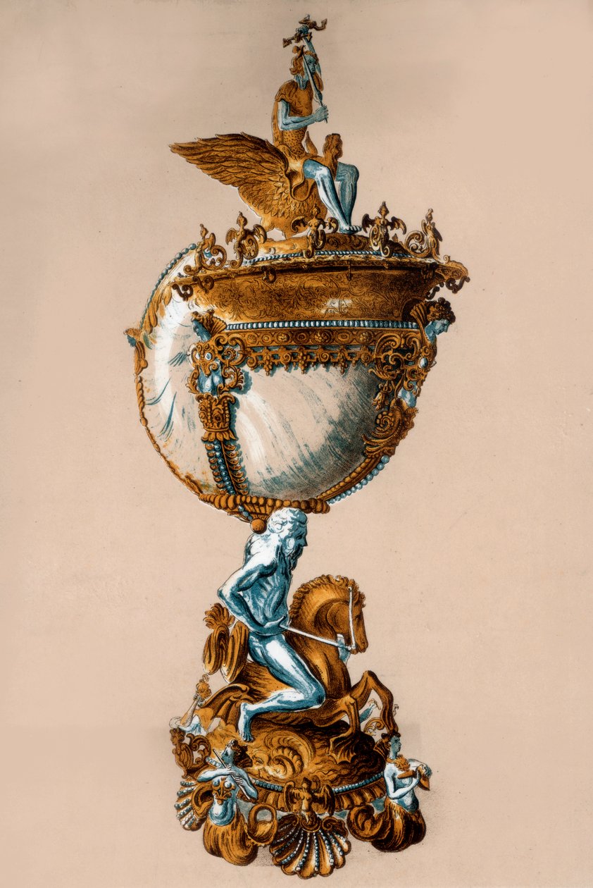 Nautilus-skallet, 1800-tallet. av Charles James Richardson