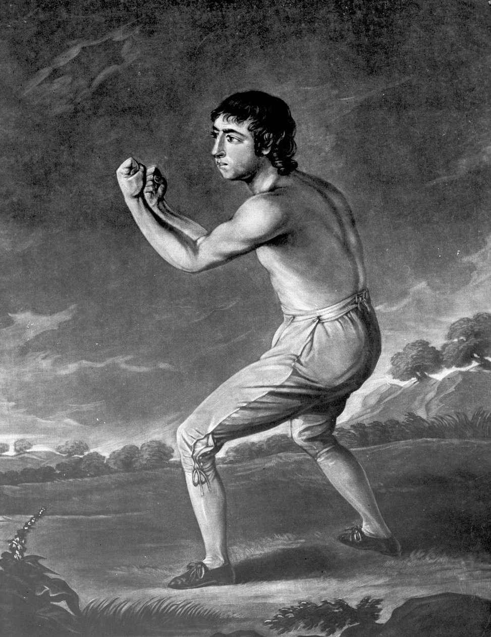 Daniel Mendoza, gravert av Henry Kinsbury, 1789 av Charles Jean Robineau