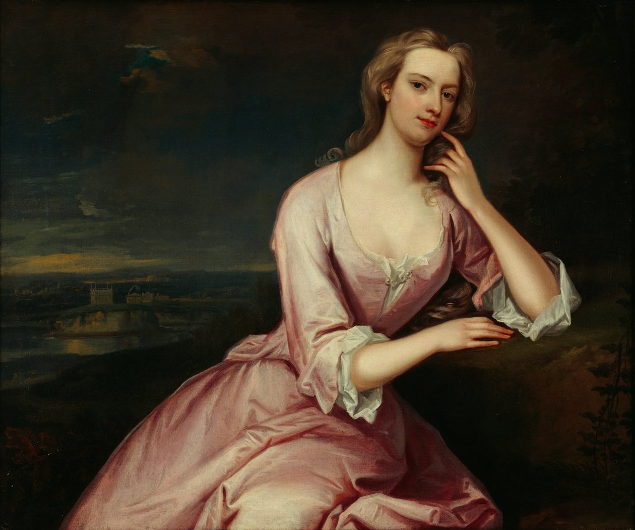 Henrietta Howard ca. 1724 (olje på lerret) av Charles Jervas