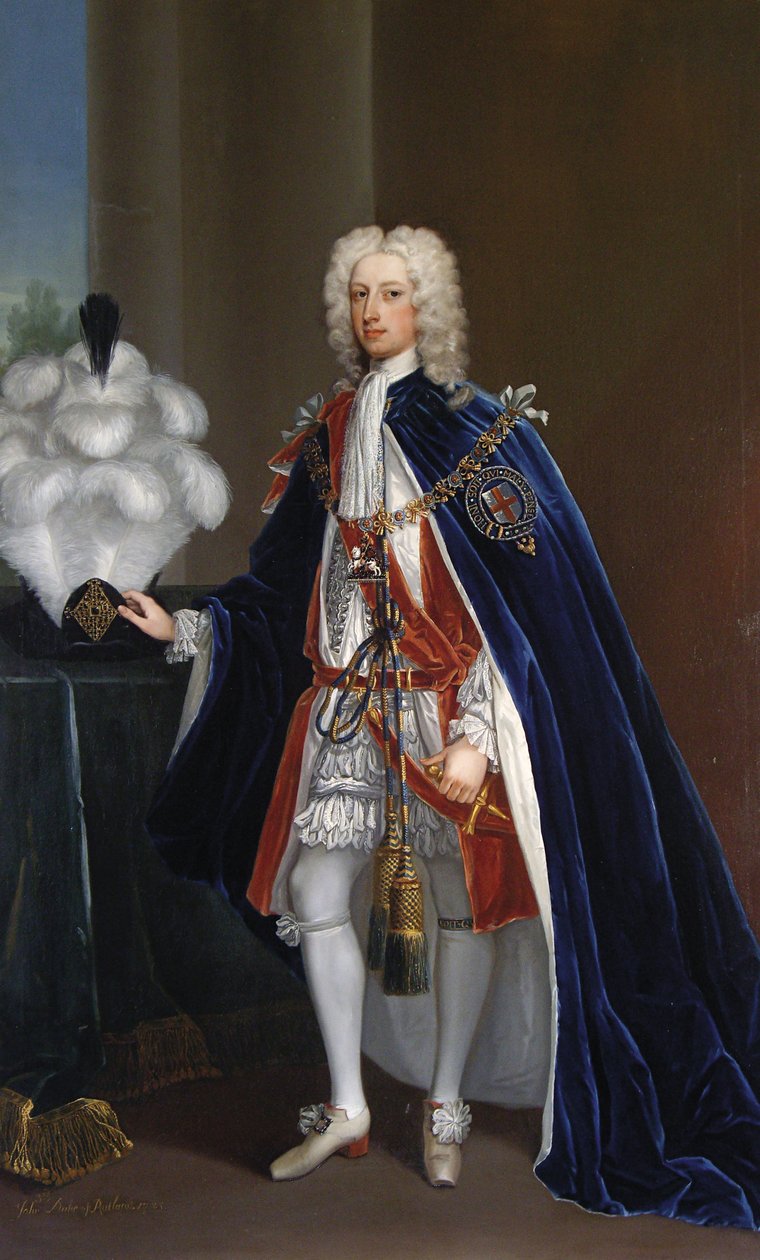 John Manners, tredje hertug av Rutland, 1725 av Charles Jervas