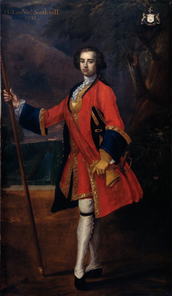 Løytnant Thomas George Southwell, Coldstream Guards, 1739 av Charles Jervas