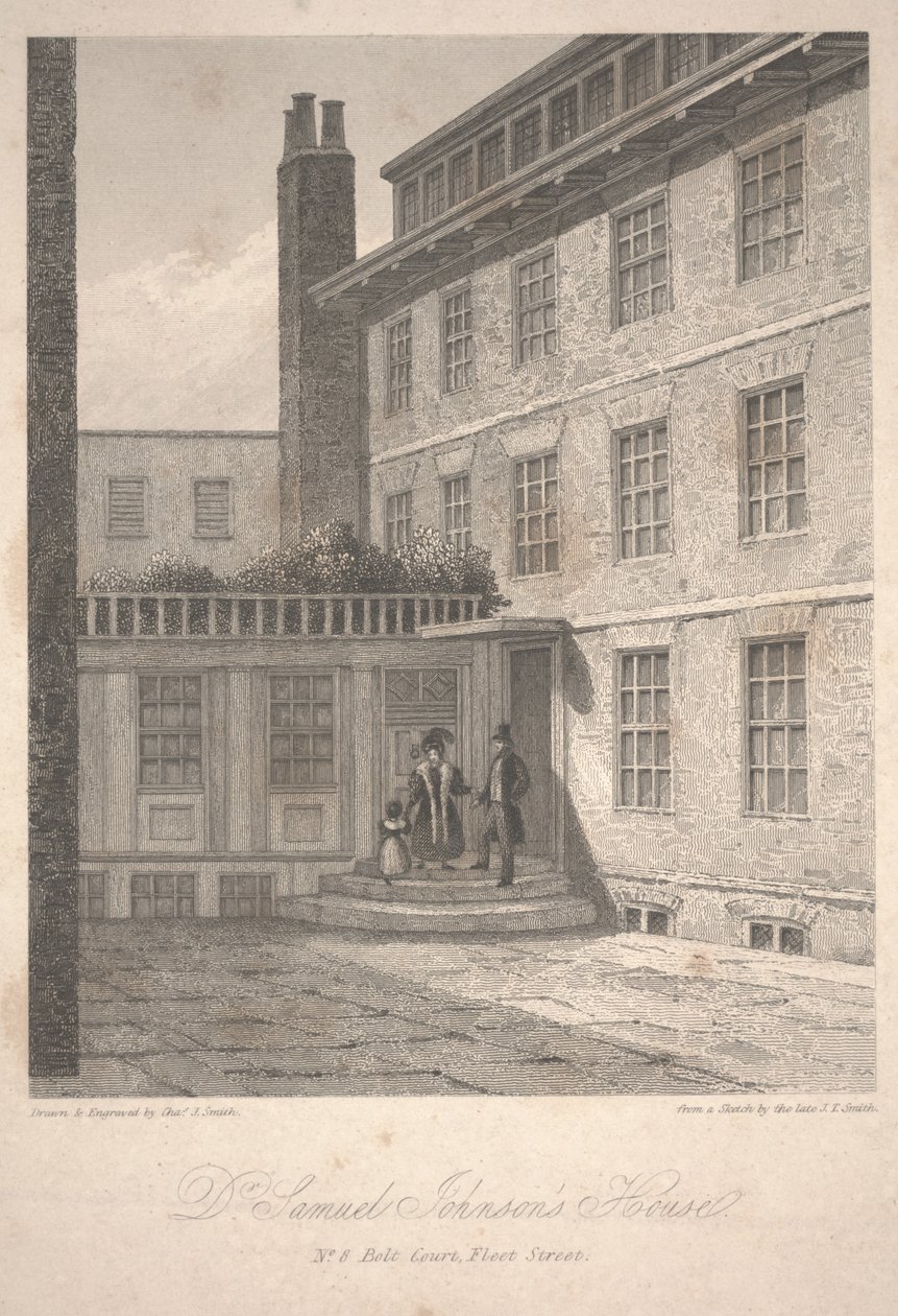 Dr. Samuel Johnsons hus av Charles John Smith